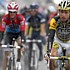 Andy Schleck pendant la cinqui�me �tape du Tour de Suisse 2010